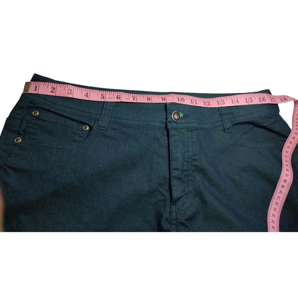 Baccini Denim Jeans Dark Wash Five Pocket Stretch Skinny Ankle Womens Twelve‎